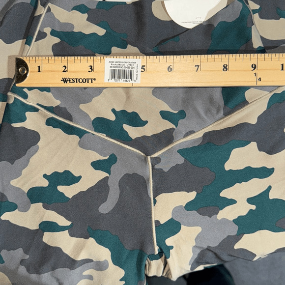 Aerie Camo Real Me High Waisted Crossover Legging Size Small NWT Green - Picture 8 of 8